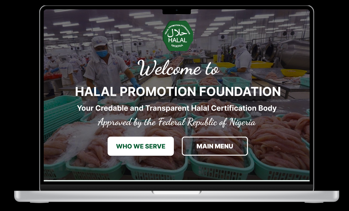 Halal Promotion Foundation – Corporate Platform Identity